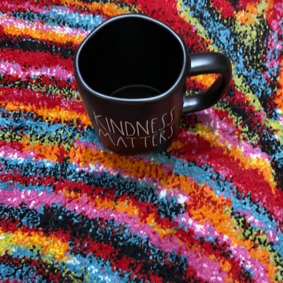Rae Dunn Kindness Matters Black Mug